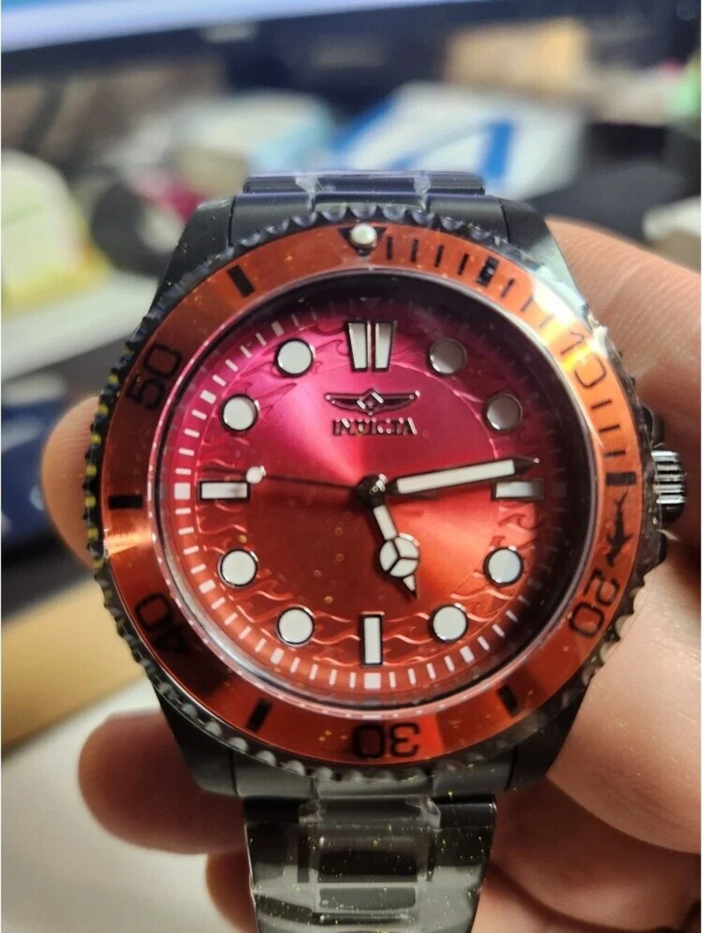 Invicta Pro Diver Kromatyk Men's Watch - 43mm, Black (50971)